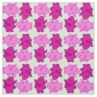 Tissu Répétition rose MrCthulhu