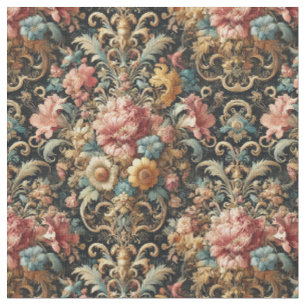 Tissu Requiem pour Arcana - Carreaux gothiques classique