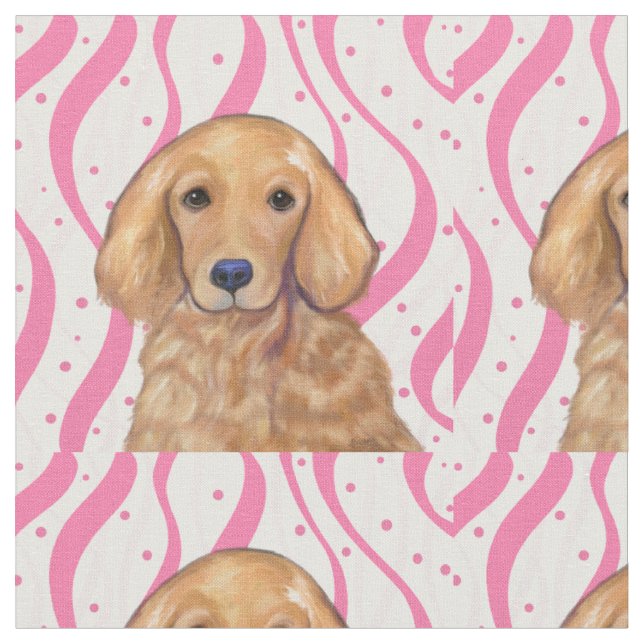 Tissu Retriever doré (Fermer)