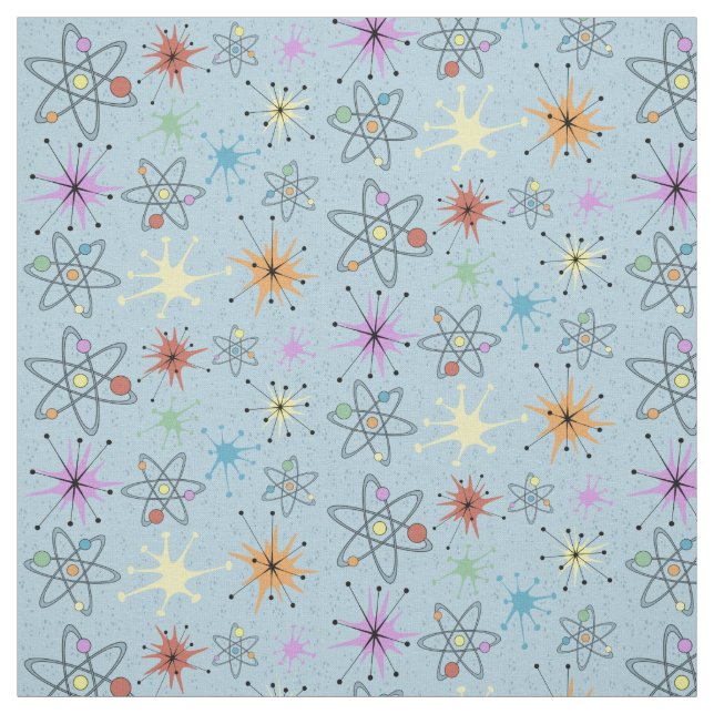 Tissu Rétro atomique (Échantillon)