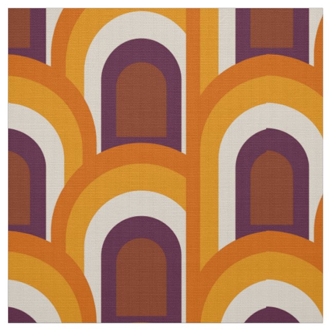 Tissu rétro du milieu du siècle (Échantillon)