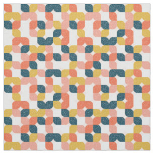 Tissu Rétro motif géométrique de Bauhaus