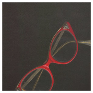 Tissu Rétro photographie en verre par Leslie Harlow