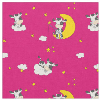 Tissu Rêver la vache