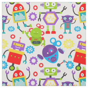Tissu Robot pour enfants mignon