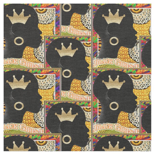 Tissu Rock Black Girls (Fermer)