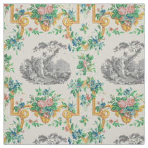 Tissu Rococo François Boucher Vignette Motif