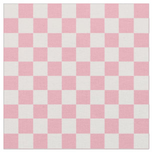 Tissu Rose à pois Féminin Damier À carreaux Rétro