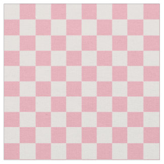 Tissu Rose à pois Féminin Damier À carreaux Rétro