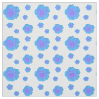 Tissu Rose Ange Bleu