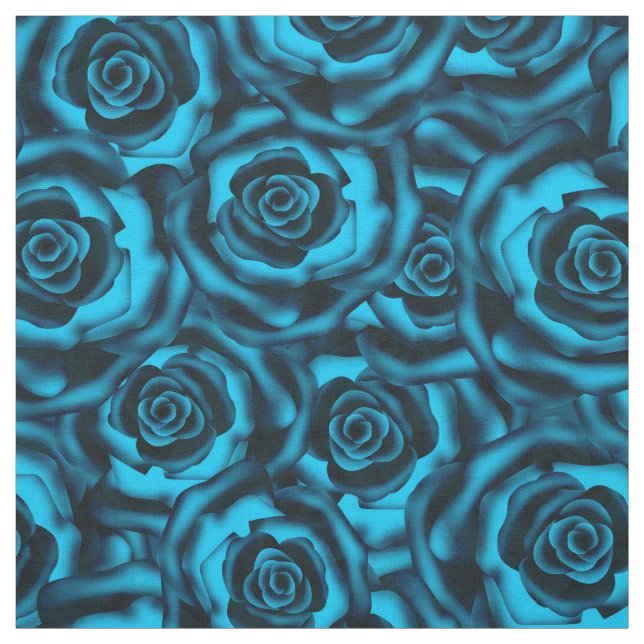 Tissu Rose bleu foncé (Échantillon)