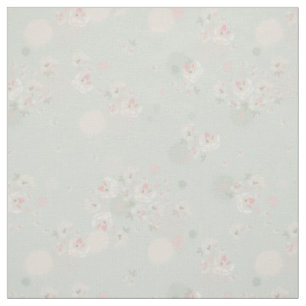 Tissu Rose de thé doux