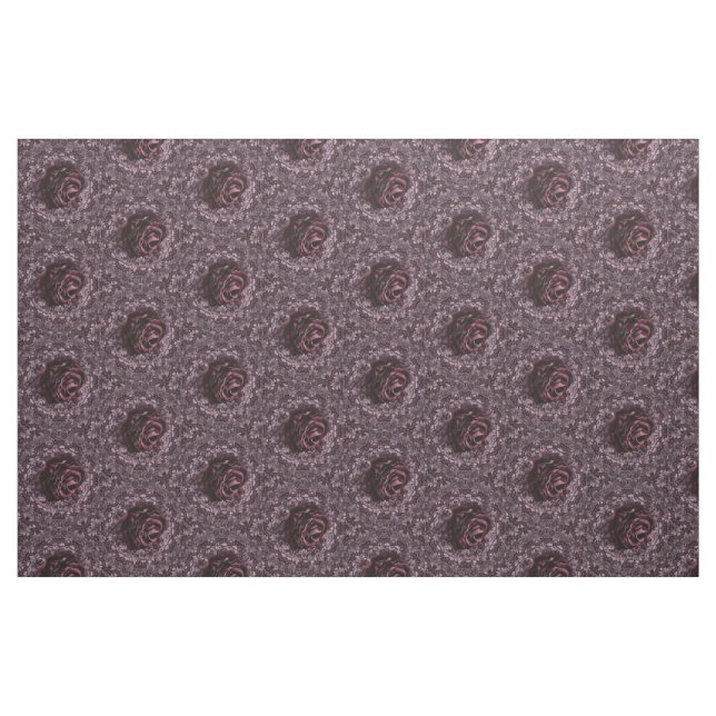Tissu Rose Mandala (Fat Quarter)