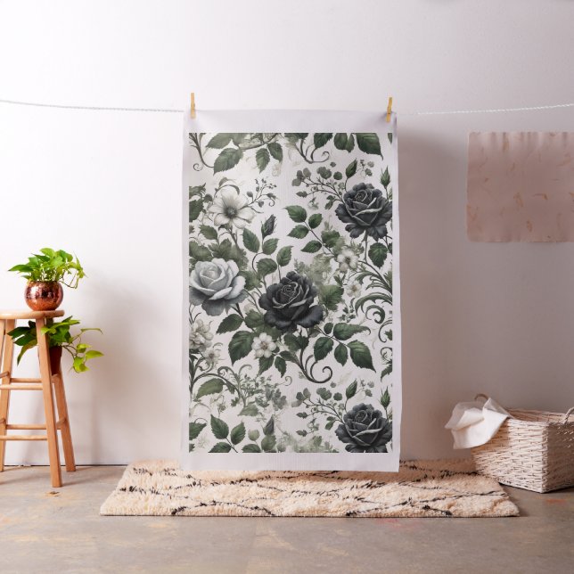 Tissu Rose noir (In Situ)