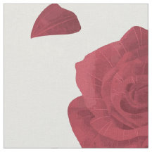 Rose Pattern Fabric