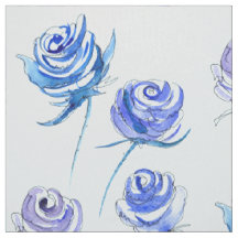 Roses bleus lumineux
