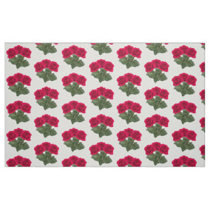 Tissu Roses rouges