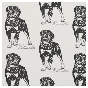 Tissu rottweiler