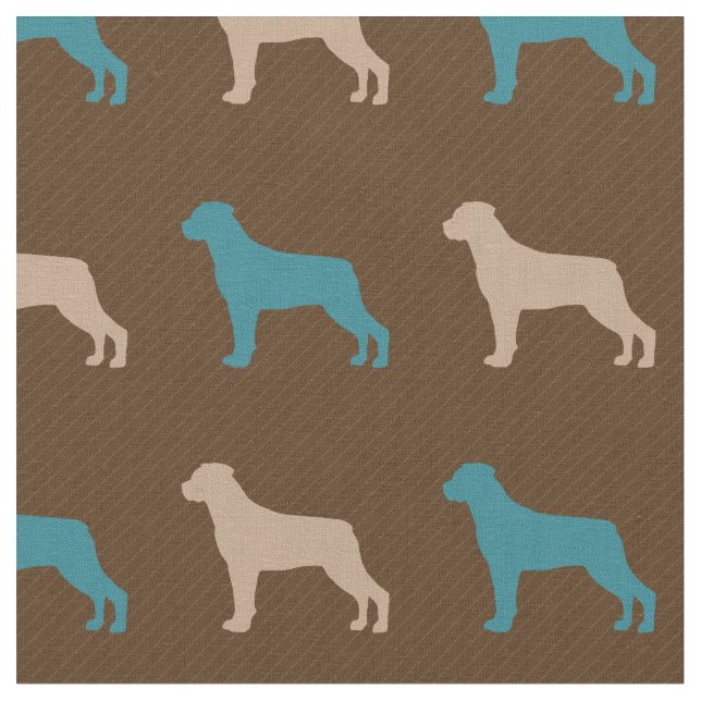 Tissu Rottweiler - Sans queue (Fermer)