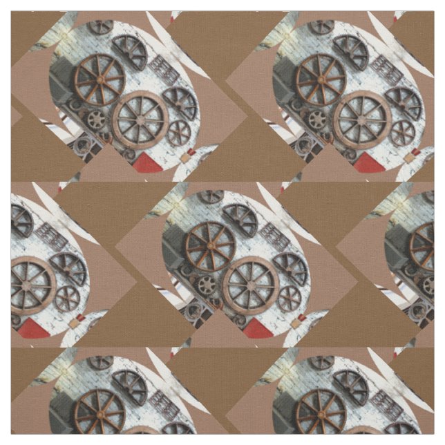 Tissu Roues (Échantillon)