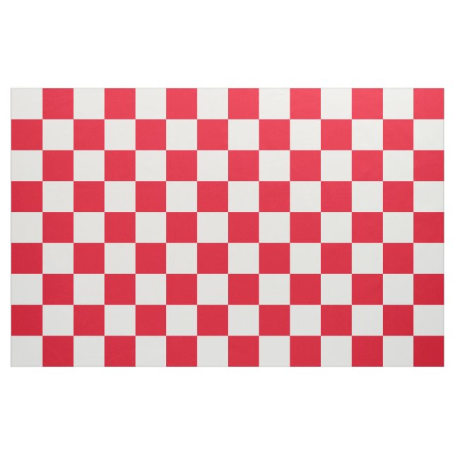 Tissu Rouge Checkered (Fat Quarter)