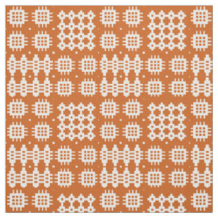 Tissu Rouge de brique de tapisserie de Faux de Gallois