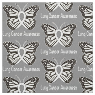 Tissu Ruban de conscience de papillon de cancer de