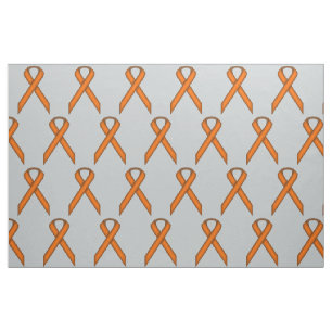 Tissu Ruban standard orange