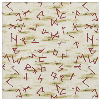 Tissu Runes