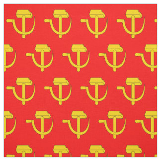 Tissu Russie URSS| Drapeau rouge de l'Union soviétique| 