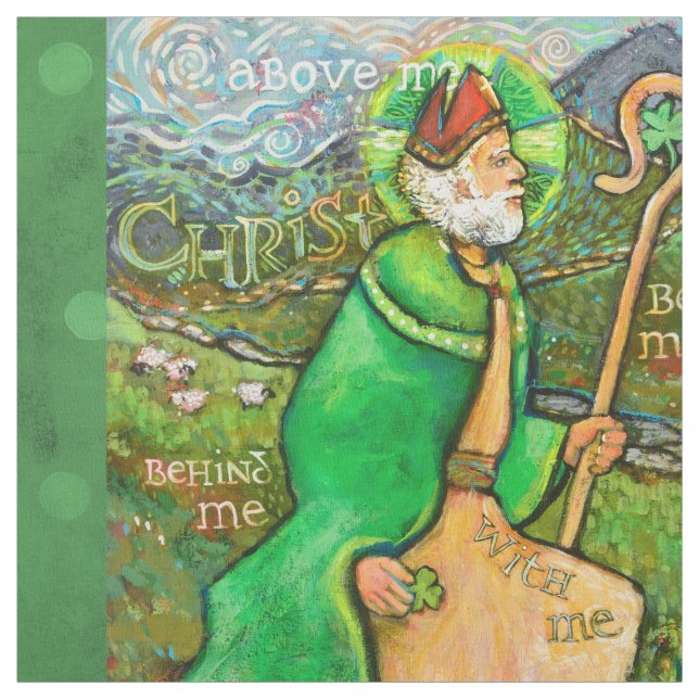 Tissu Saint Patrick Fabric (Échantillon)