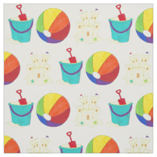 Tissu Sand Toys Summer Beach Ball Bucket Pail Castle