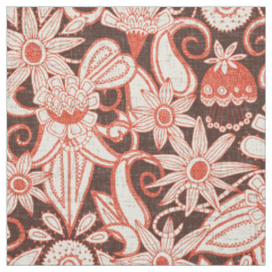 Tissu sarilmak brun orange