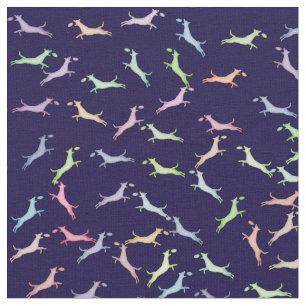 Tissu Sauts de chien de disque