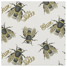 Tissu Sauvez l'abeille de miel
