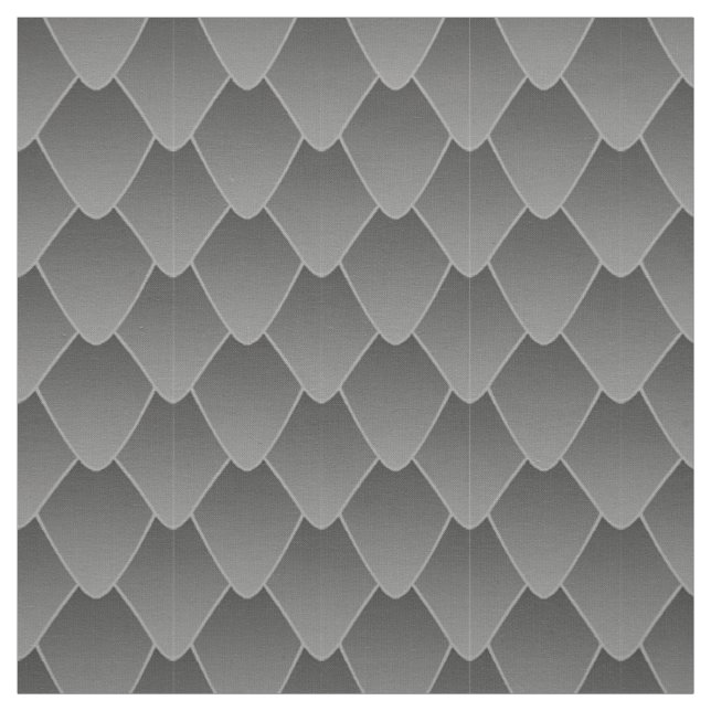 Tissu Scales de dragon gris (Échantillon)