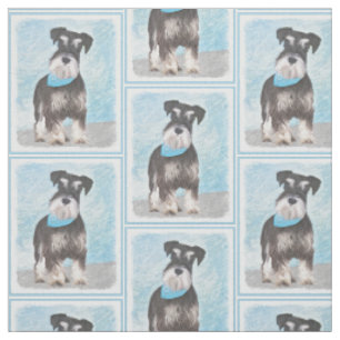 Tissu Schnauzer (Miniature) Peinture - Joli chien origin