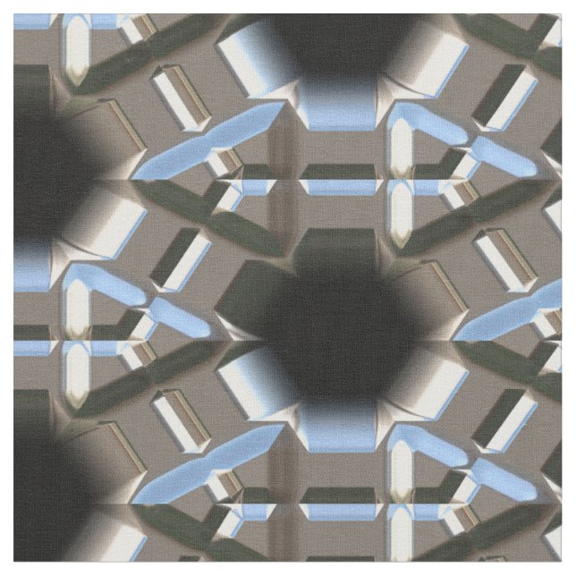 Tissu Sci-Fi Metal Motifs 2 Fabric personnalisé (Fermer)