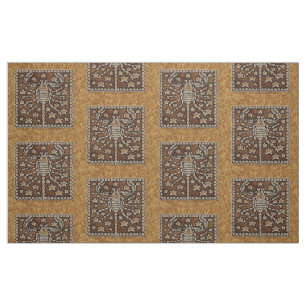TISSU SCORPION DE SIGNE DE ZODIAQUE