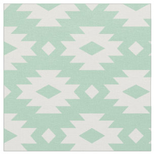 Tissu Seafoam Aztec