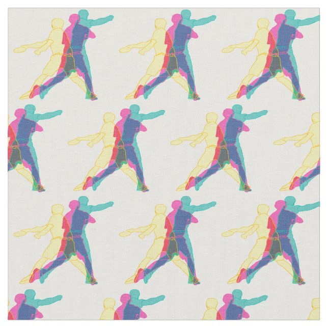 Tissu Séquence Disk Golf Driving. (Fermer)