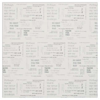 Tissu Service de mini-messages de machine à écrire