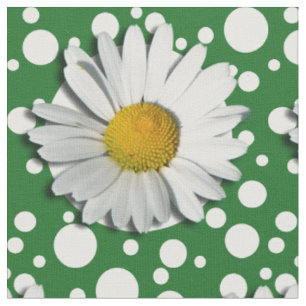 Tissu Seulement une Marguerite Blossom + votre backgr. &