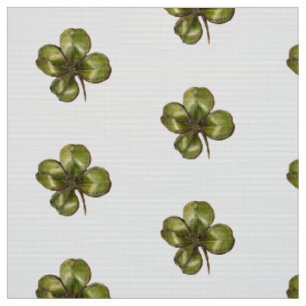 TISSU SHAMROCK IRLANDAIS VERT DU JOUR DE ST PATRICK