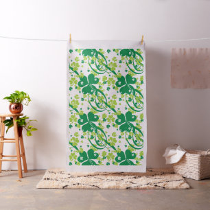 Tissu Shamrocks Et Fils