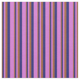 Tissu Sienna, Midnight Blue et Motif couleur orchidée