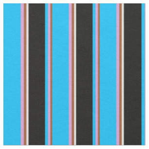 Tissu Sienne, Plum, Ciel profond bleu, Noir & Blanc coul