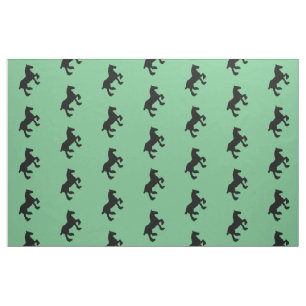 Tissu Silhouette du cheval