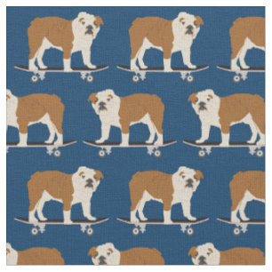 Tissu Ski-board pour chiens Bulldog anglais