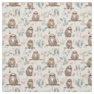 Tissu Slothful Whimsy : Whimsy Sloth